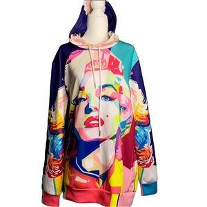 Fashion marilyn monroe hoodie